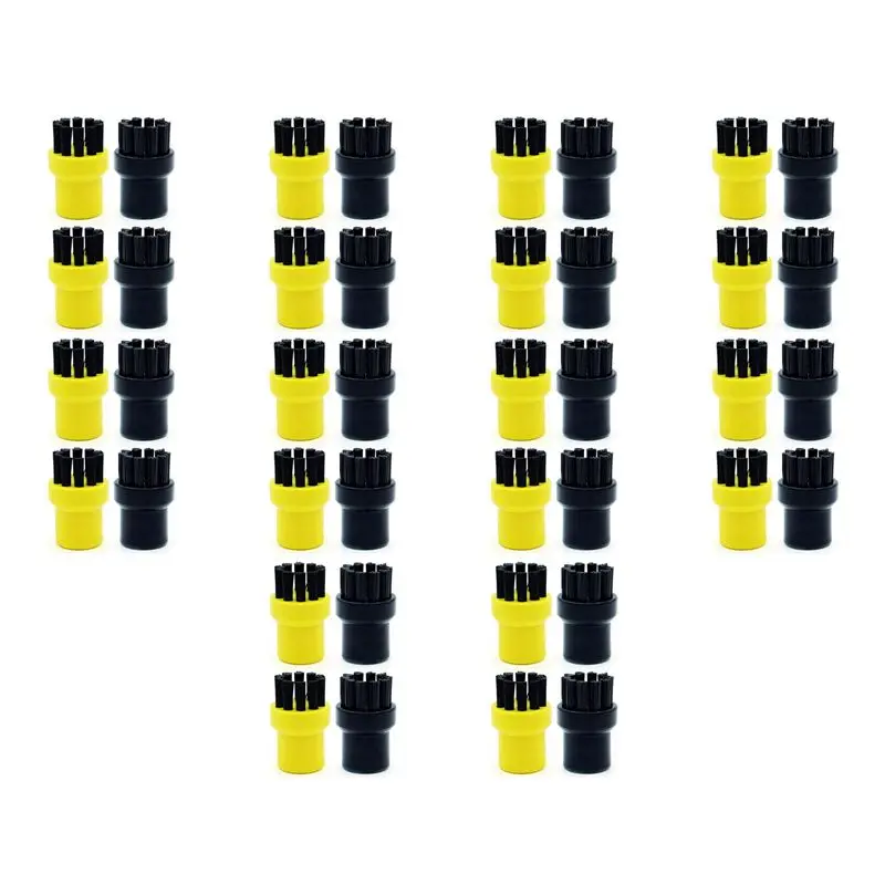 

Набор круглых щеток A01F [40 шт.] Подходит для пароочистителей Karcher, круглых щеток Karcher, щеток для очистки швов.