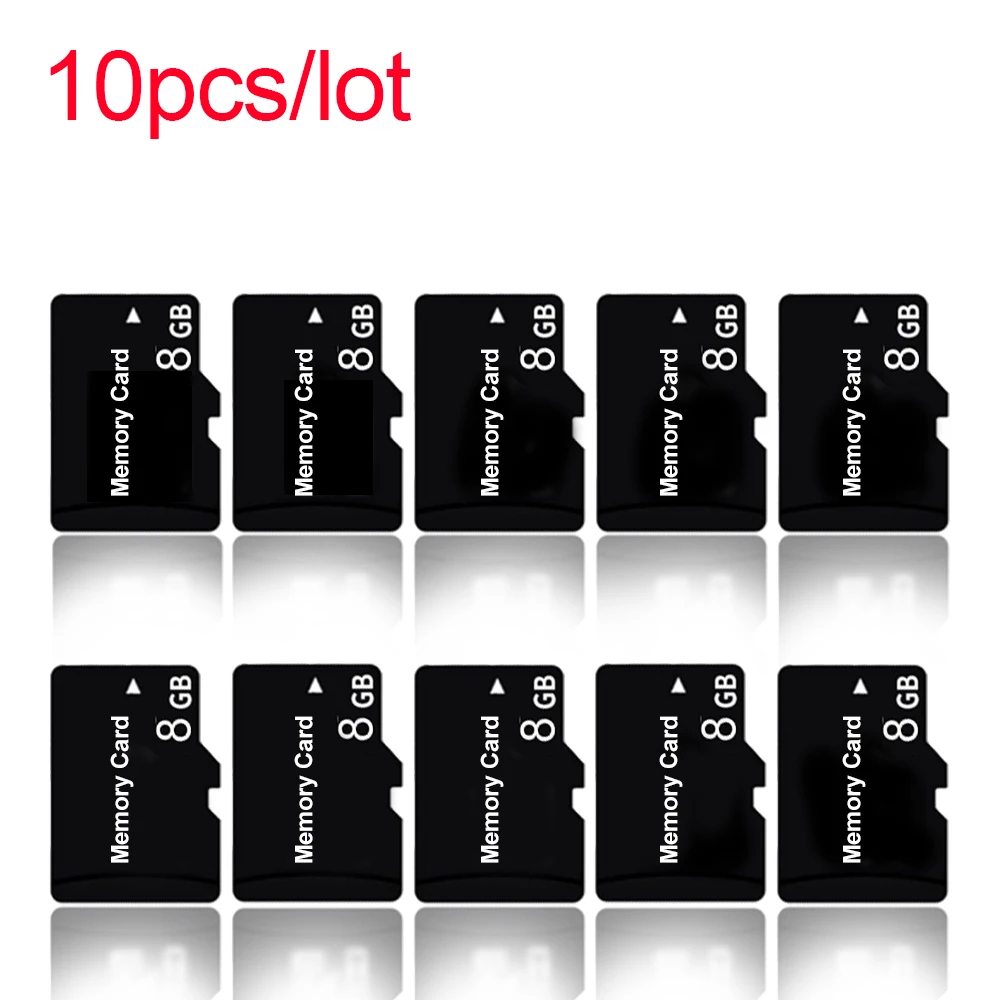 10 pièces/lot Mini carte mémoire TF SD 128 go 64 go 32 go 16 go 8 go carte Flash TF SD 128 64 32 16 8 go carte Flash TF SD