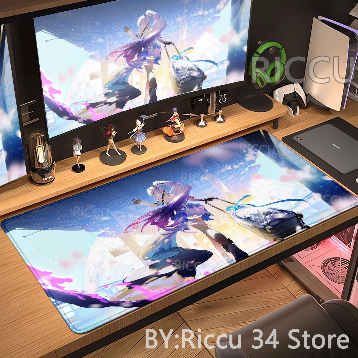 

HD Honkai Impact 3 Mouse Pad XXL Accessories Anime Games Keyboard Computer Mouse pad Pc Gamer Cabinet Desktop Table Mat Gaming