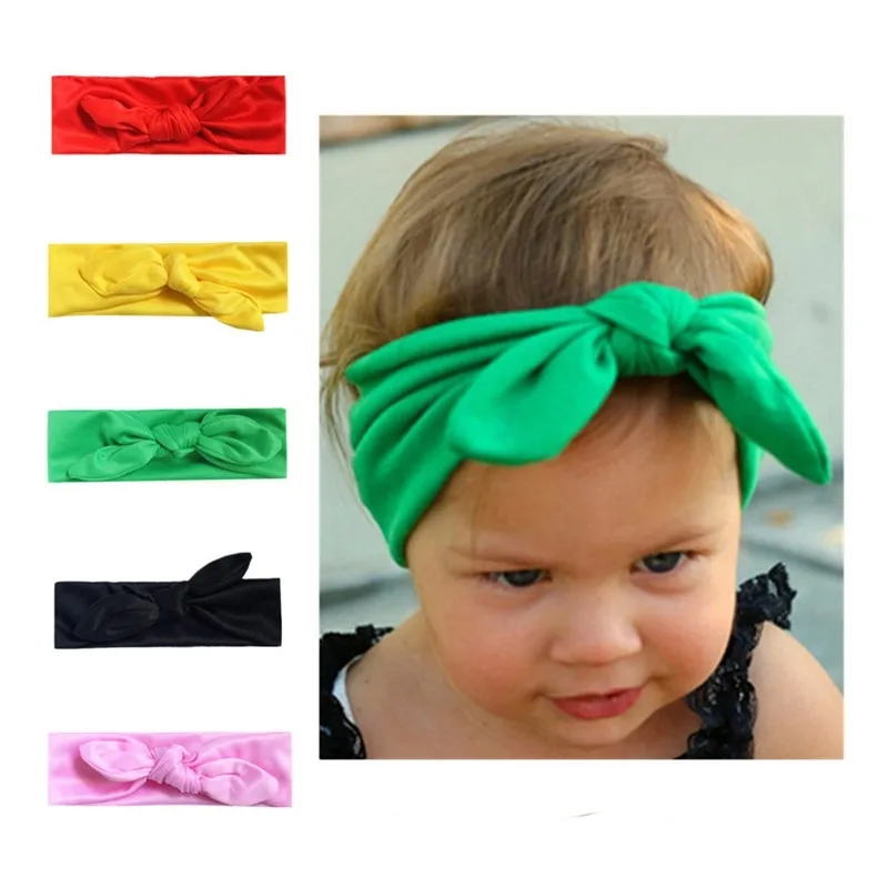 2Pcs/Set Mom & Baby Headbands Mother Baby Turban Mom Daughter Bows Hairband Parent-Child Hair Accessories Girls Haarband