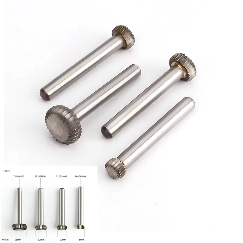 

Circular Disc Type Hard Tungsten Steel Alloy Grinding Head Milling Cutter Rotary Boring Tool Wood Carving Tool T-shaped