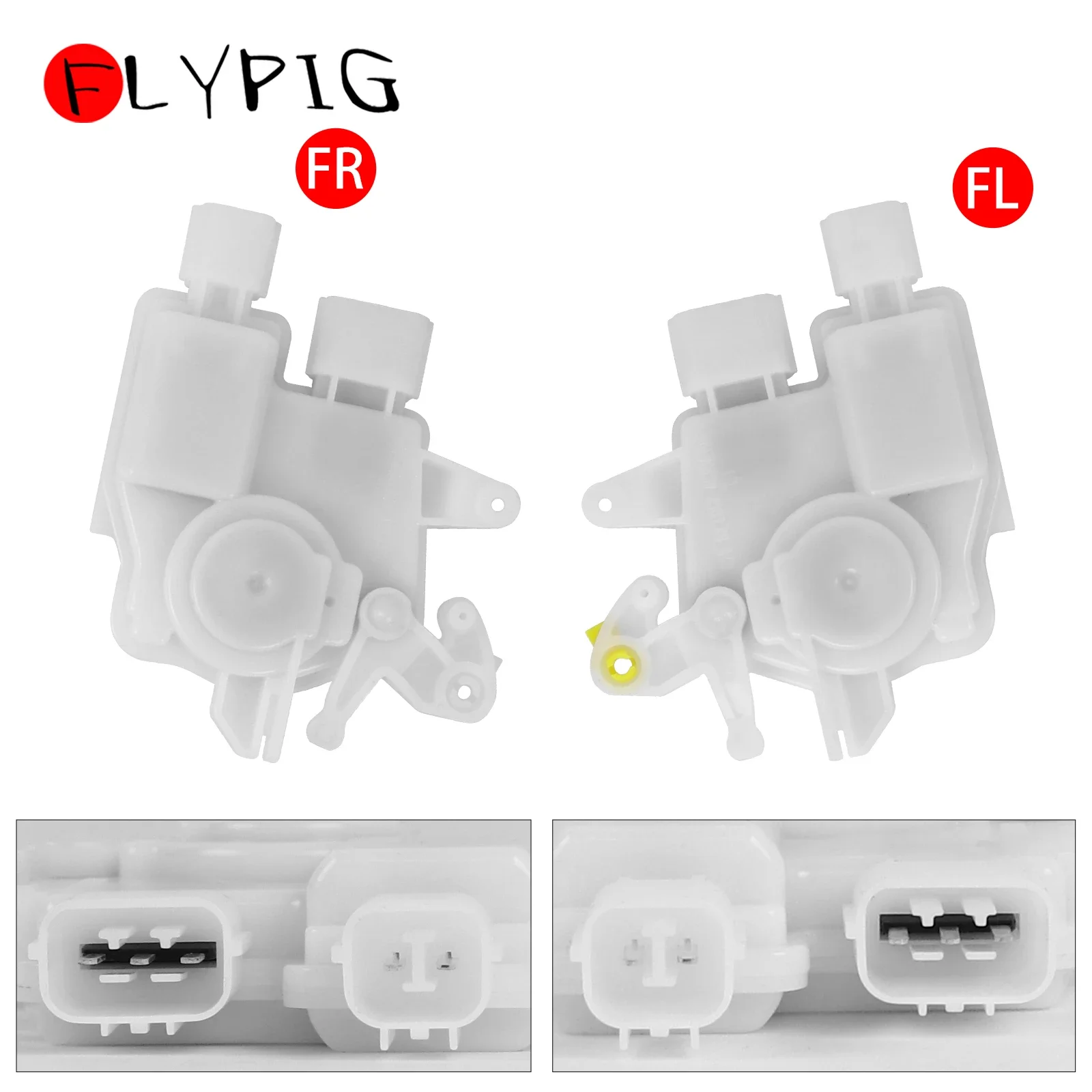 1 Pair Front Left &  Right Power Door Lock Actuator for Honda Accord Acura TL TSX Ridgeline 72155-SDA-A01 72115-SDA-A01