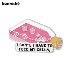 Hanreshe Medical Lab Bacteria Petri Dish Brooch Enamel Funny Science Biology Pin Jewelry Lapel Badge for Doctor Scientist