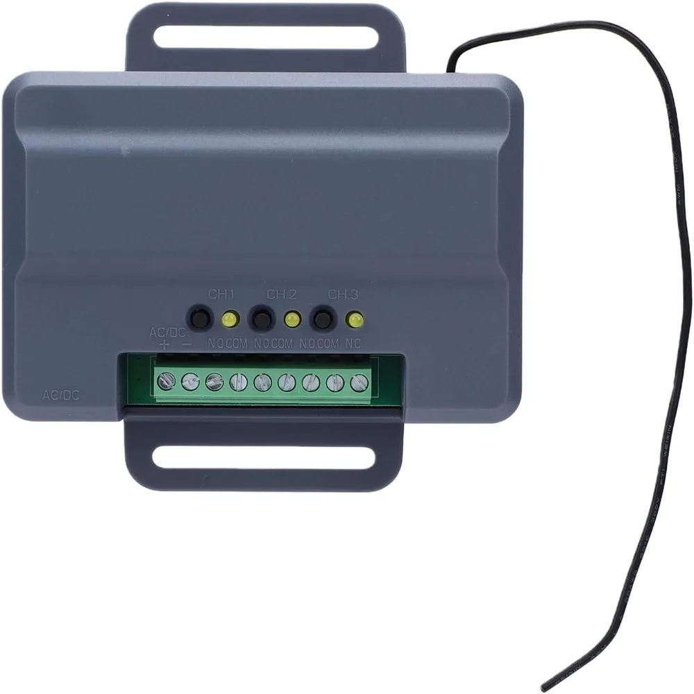 Universal Garage Door Opener Receiver 3 Channel Compatible Universal Gate Receiver Remote Lift Master 850LM Receiver