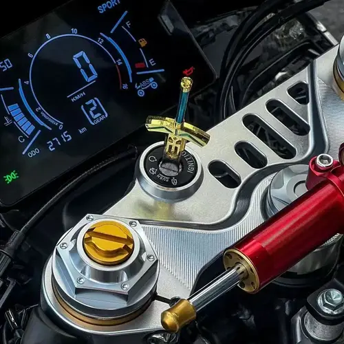 Imagen 2 del producto Manija de repuesto para llave de motocicleta Anime Fate Zero Excalibur, cabeza de llaves personalizada DIY, requiere pulido Manual del llavero