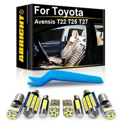 Car Interior LED Light Canbus For Toyota Avensis T22 T25 T27 1997 2006 2009 2010 2012 2017 2018 Accessories Auto Indoor Lamp