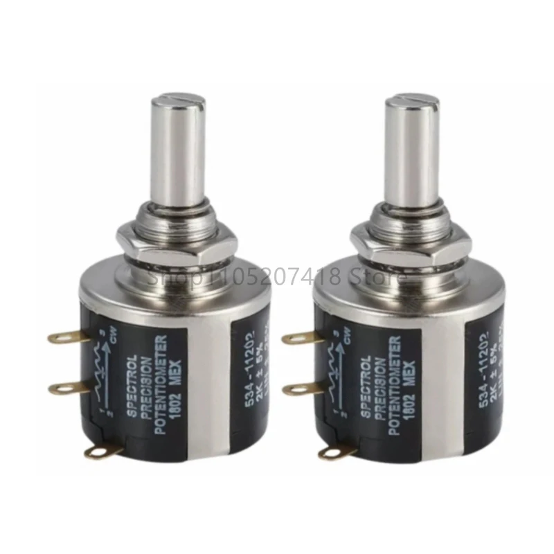 10pcs/Lot 534-11502 534-1-502 534B1502JC 5K 2W Precision potentiometer 7/8