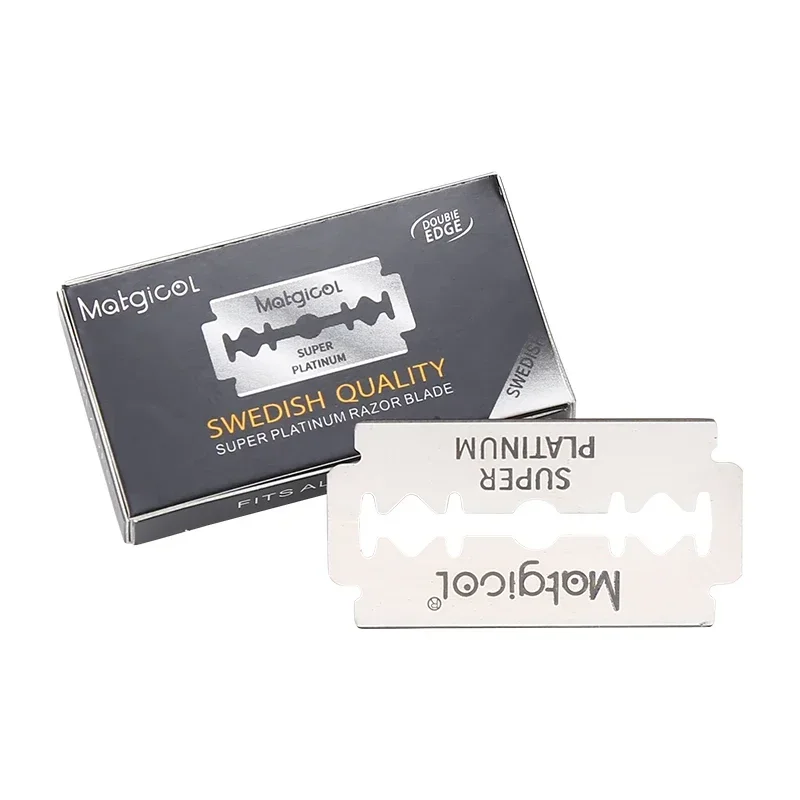 10-100pcs razor blades double-edged blades, manual old-fashioned razor shaving and facial hair removal razor manual razor blades #6