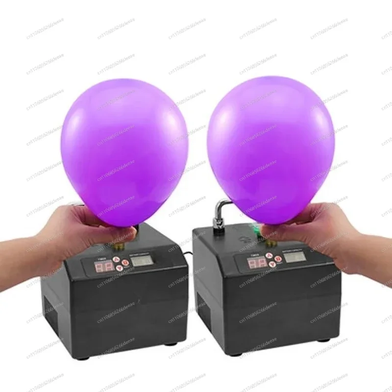 Portable Electric Balloon Pump – 130W Fast Air Blower with Dual Nozzles | Party Inflator for Latex & Foil Balloons