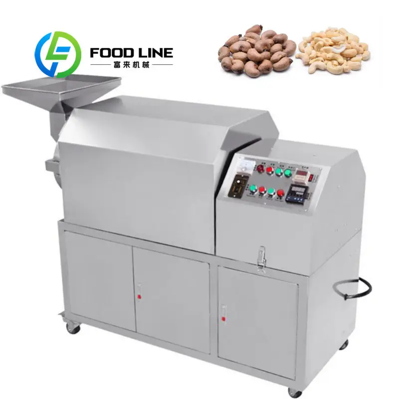 Automatic Snack Roaster Intelligent Temperature Control System Stable Heating For Grain Nut And Local Specialty Dry Goods Baking