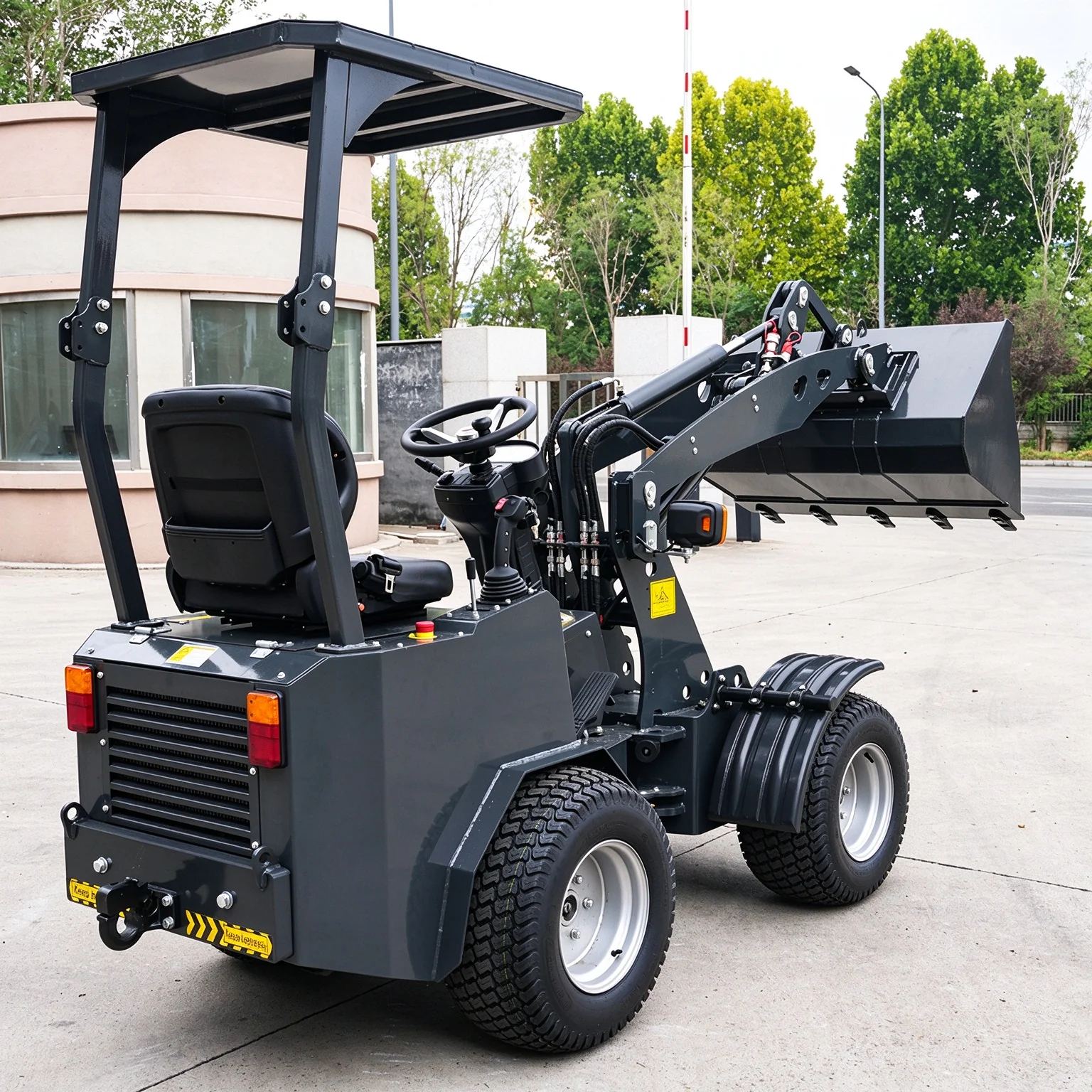 Wheel Loader Front End Bucket Hydraulic Earthmoving Machine CE EPA Euro 5 Customized Heavy Duty Construction