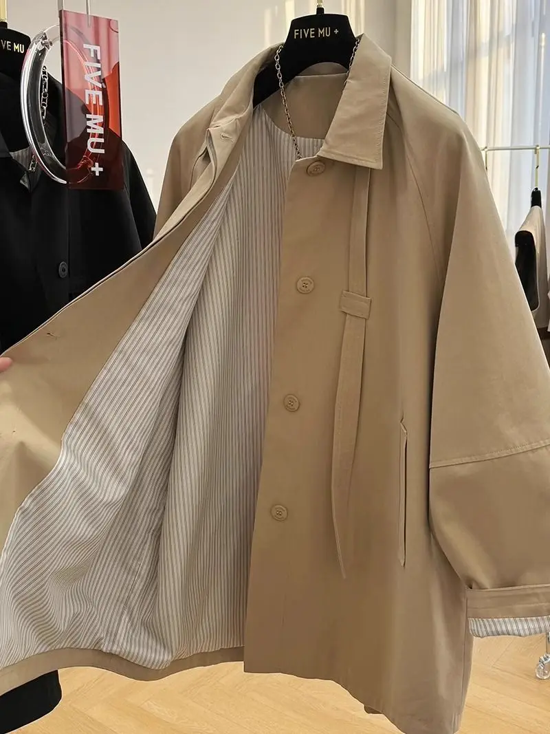 Trench con colletto a POLO da donna nuova primavera/estate giacca da ufficio impiombata Casual allentata