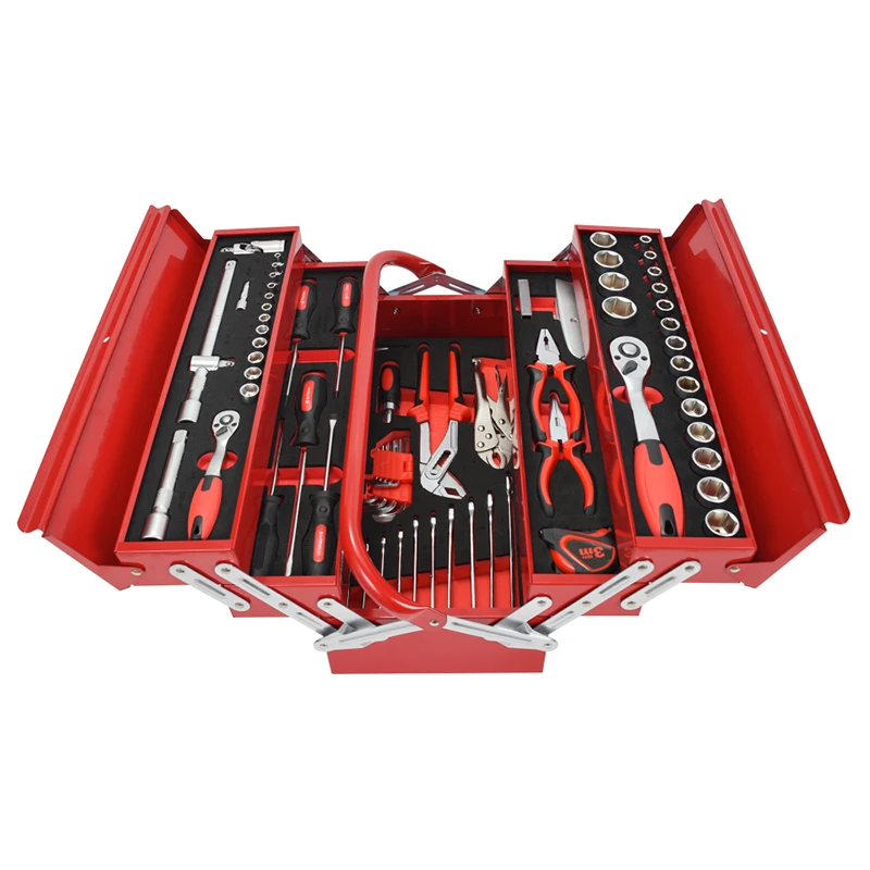 

GATmatic 86pcs Craftsman Mechanics Universal Tool Kit Hand Tool Sets for Wheel Aligner Plastic and CR-V Sockets OEM Supported