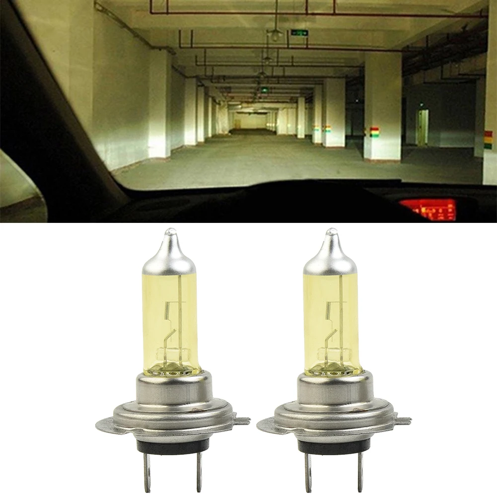 H7 Halogen Lamps Lighting Parts Super Bright Vehicle 12V Accessories Car Energy Saving Headlights Light Bulbs 55W