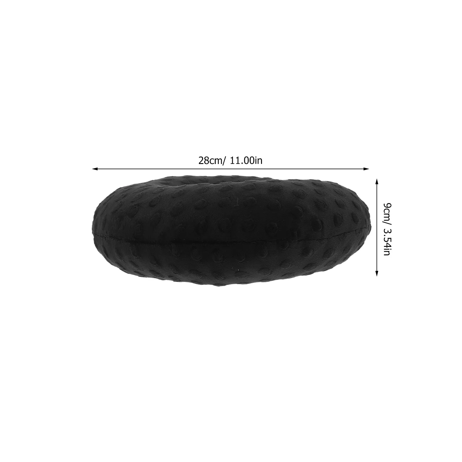 Washable Ear Piercing Pillow for Side Sleepers Memory Foam Cushion with Dual Holes Prevents Earring Deformation Promotes Healing
