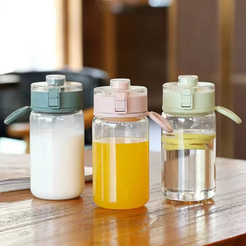 

450/600 мл большая емкость спортивная бутылка для воды герметичная пластиковая чашка для питья на открытом воздухе путешествия портативный тренажерный зал фитнес кувшины фильтры