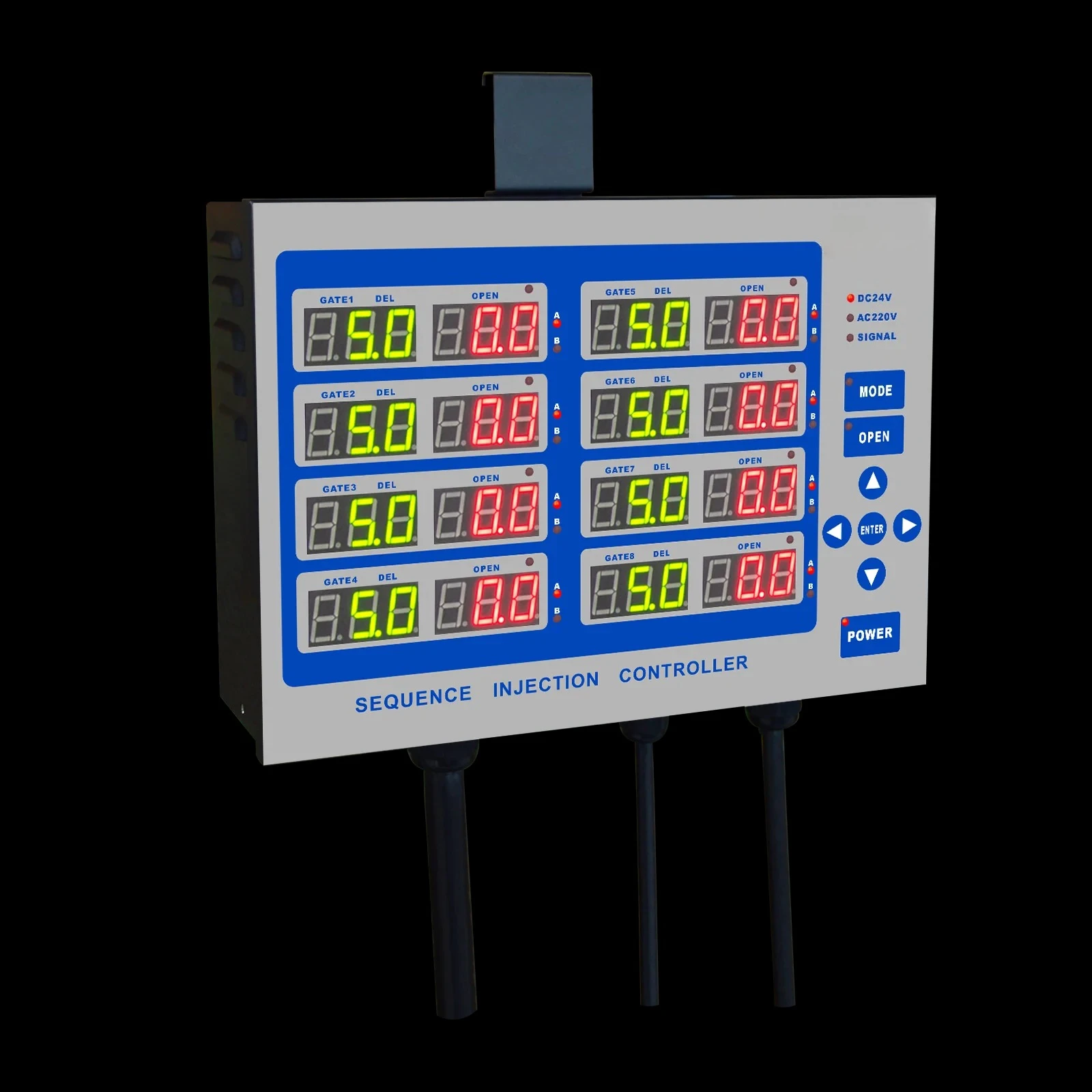 HRVG AC220V Output Sequence Valve Gate Controller for hot tip nozzles