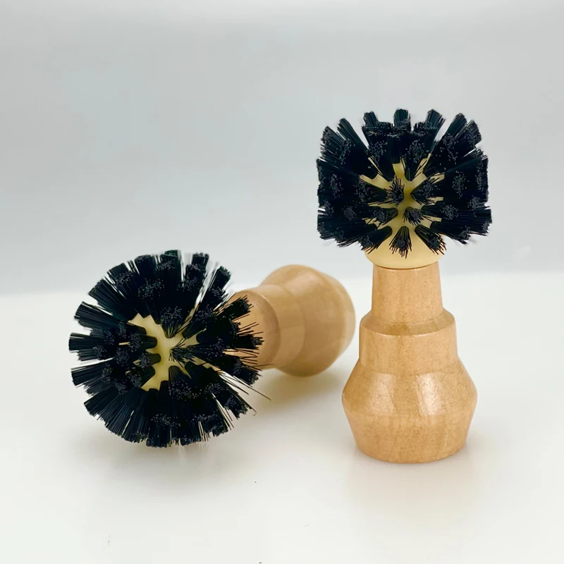 Coffee Brush Cleaner Solid Wood Portafilter Basket Cleaning Barista Dusting Tools Espresso Machine Accessories Home Cafe Goods image 5