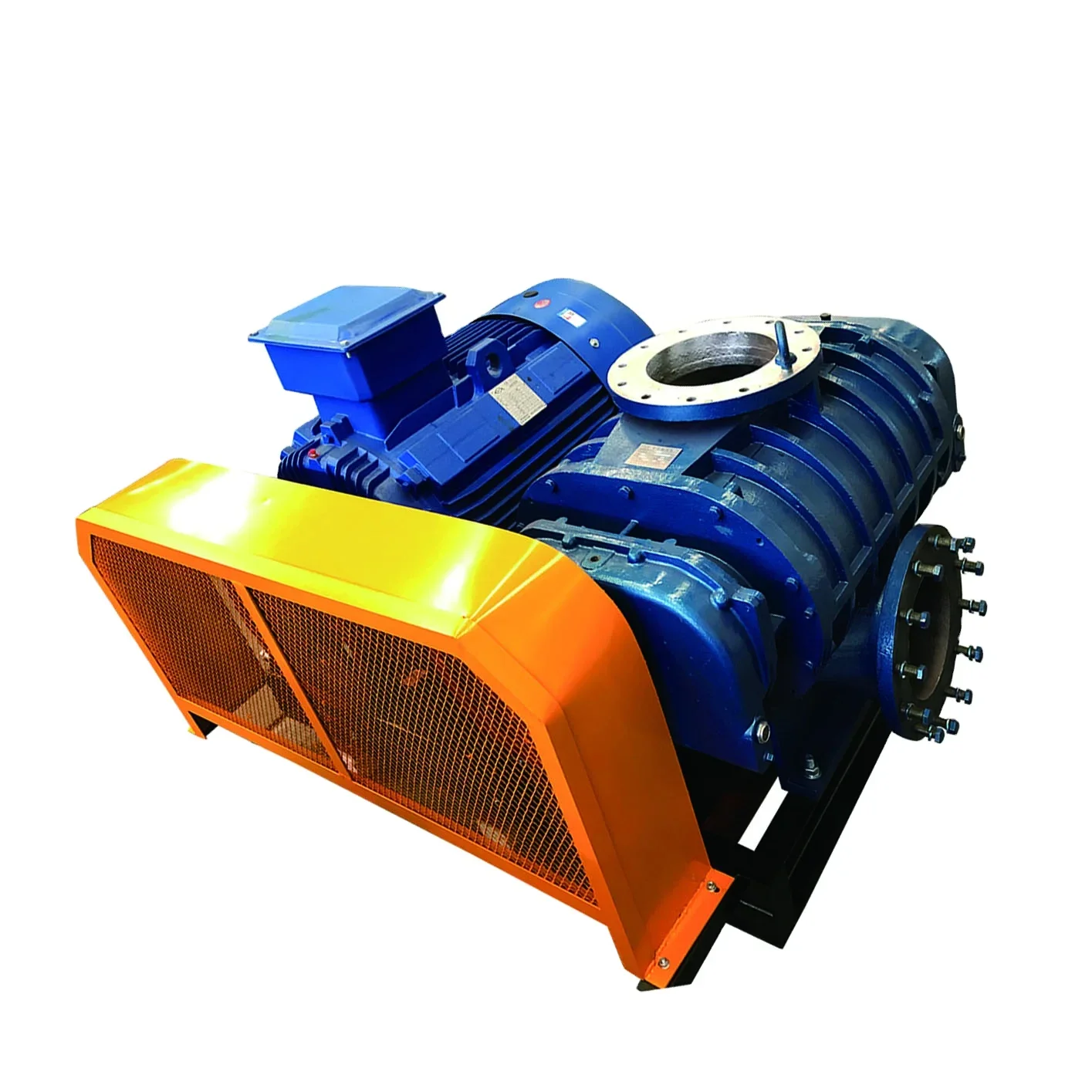 Roots Booster Vacuum Pumps Industrial  Use Cement Conveying Mine Industry Wastewater Treatment Positive Displacement Pumps