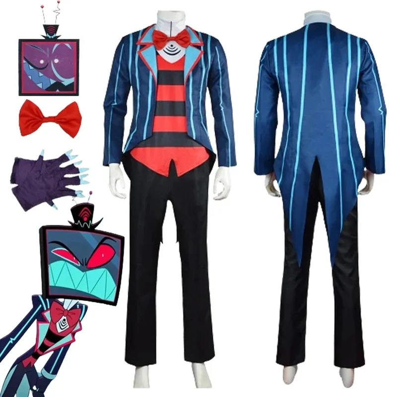 vox-cosplay-fantaisie-gant-chapeau-costumes-anime-dessin-anime-hotel-costume-deguisement-adulte-hommes-roleplay-fantasia-tenues-male-halloween