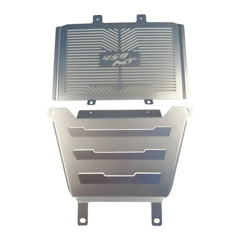 

Practical Motorcycle For 450MT MT450 2024 Front Shield Water Tank Protection Net Engine Cover Fan Protector Grille