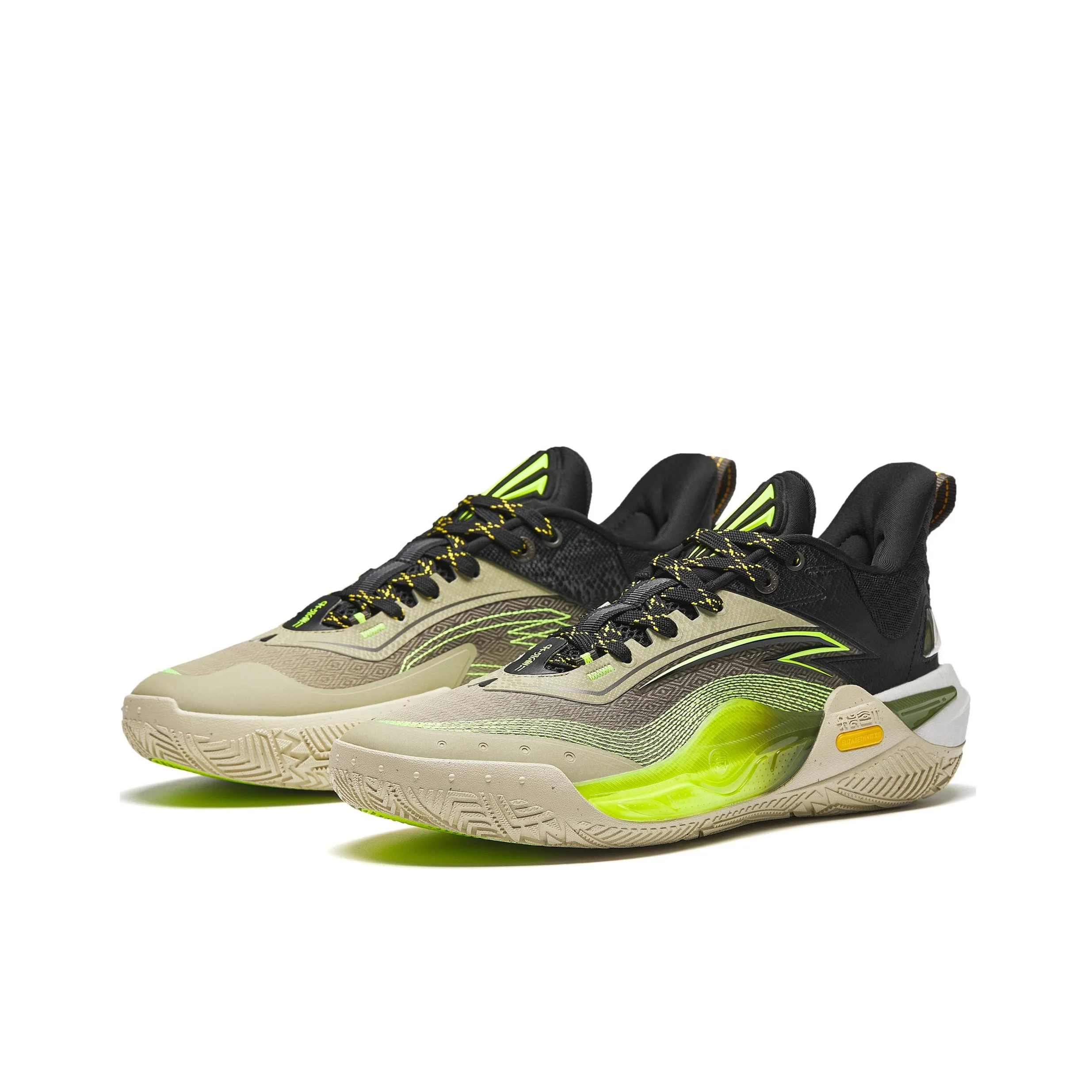 アンタ KAI 1 SPEED ロートップ バスケットボール - Men'S Shoes Yellow And Black のレビューと価格