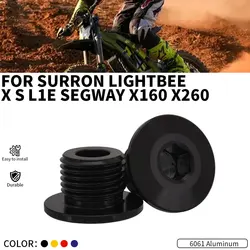 Motorcycle CNC M16*1.5P Front Wheel Screws For Surron Sur-Ron Sur Ron Lightbee X S L1E Segway X160 X260 Electric Dirt Bike JFG