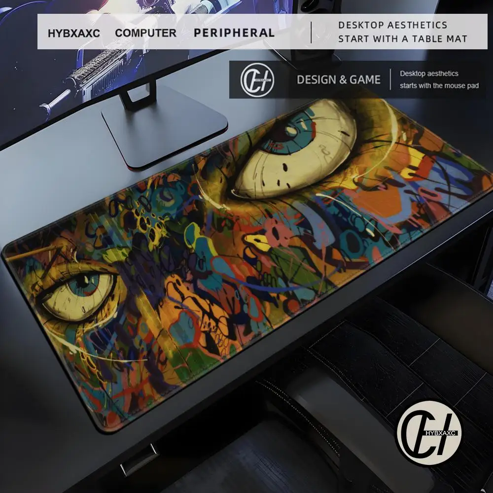 

Art Graffiti Painting Gaming Pc Accessories Hot Pad Mouse TABL MAT Pad on the Table Gamer Cabinet Magic Mouse for Computer Mats
