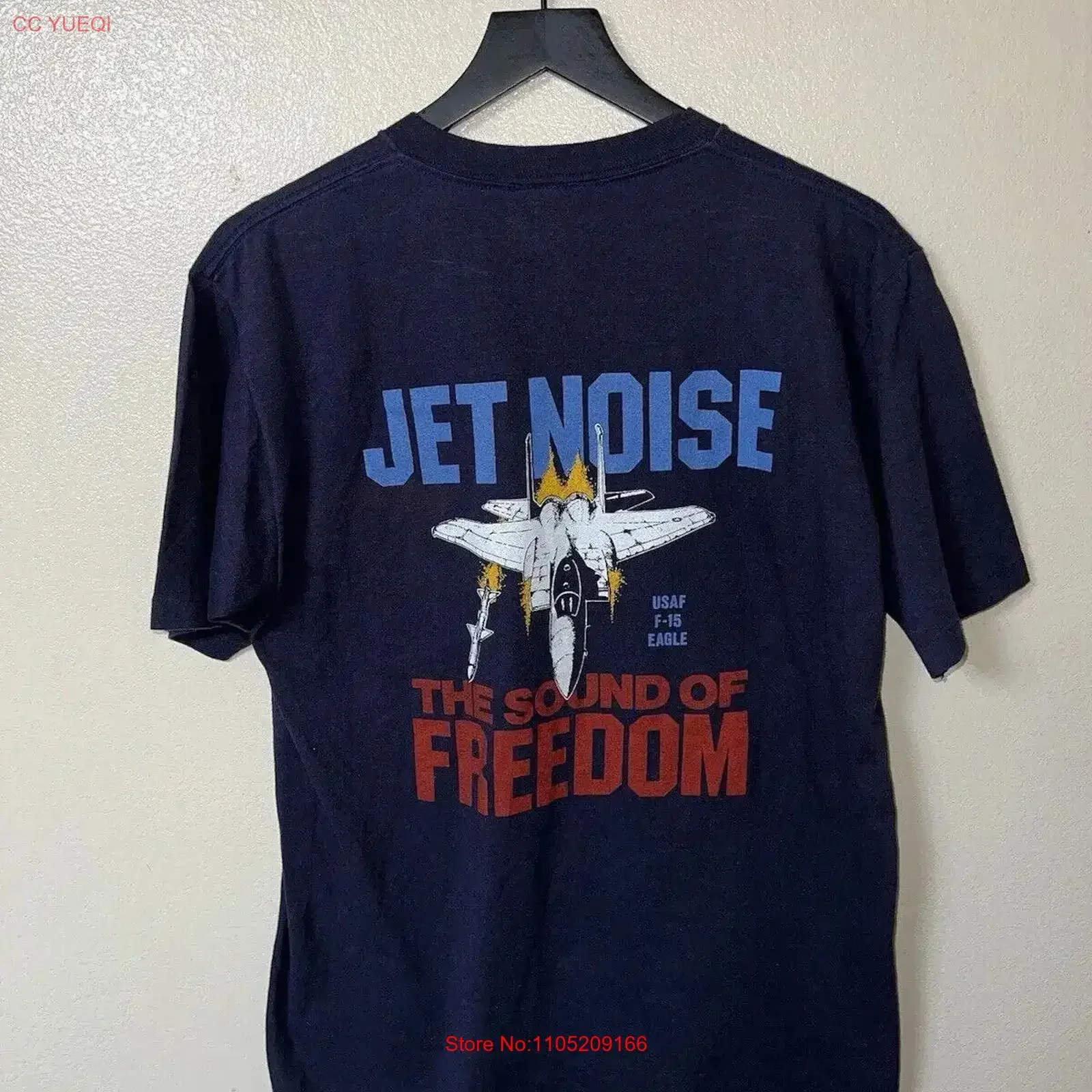 

Винтажная футболка Eagle Jet Noise 80-х годов F 15 Мужская L Синий авиационный самолет-истребитель 90-х годов винтажный стираный топ для повседневной носки homme