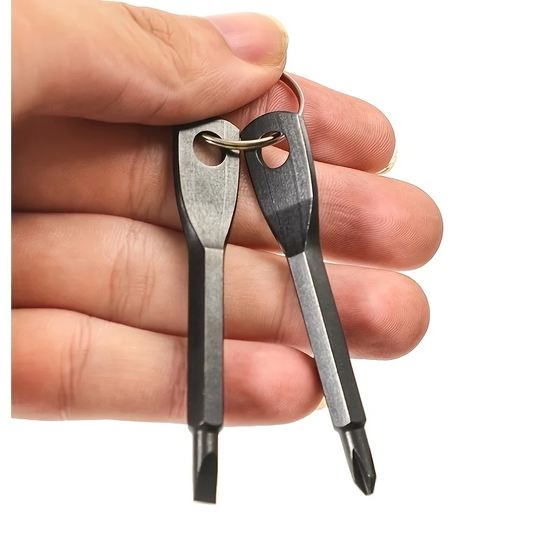 3-teiliges Mini-Schraubendreher-Set, Multifunktionaler Mini-Schraubenschlüssel-Schlüsselanhänger - Geeignet für Fahrrad- und Motorrad-Reparaturwerkzeuge – Detail 7