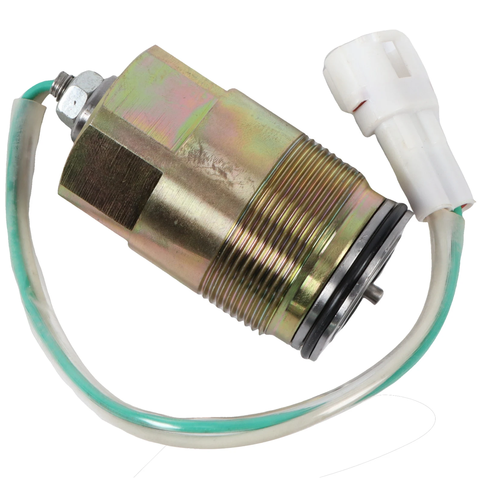 Magnetventil 1pc Solenoid Valve SKC5 G12 2436U1453S11G for Kobelco SK200-5/6 DH200-5 R210-5 K3V112/SKC5/G24-106-1 SK60-5 Excavator Pneumatik — Detail 3
