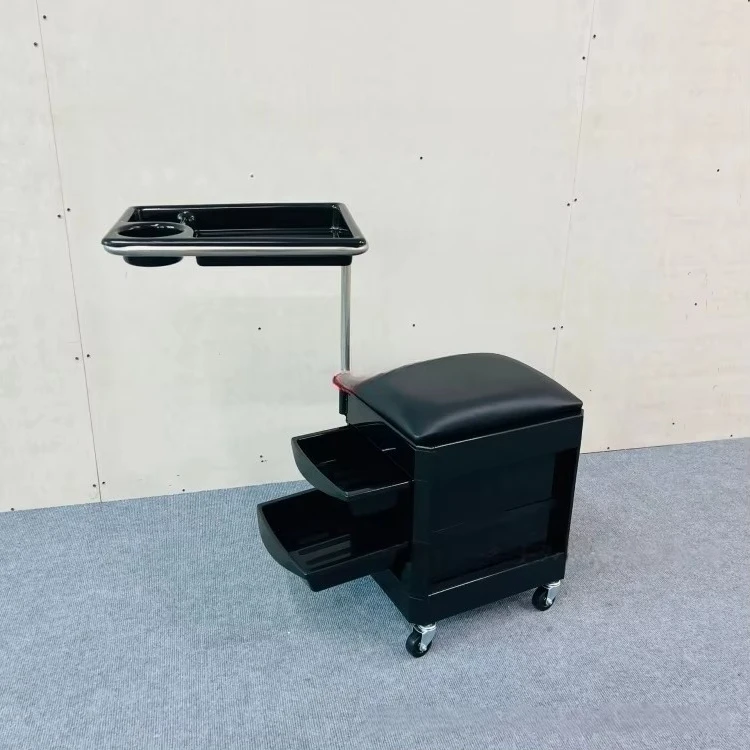 * Barber Salon Factory Beauty Salon Hair Rolling Trolley Beauty Spa Salon Trolley Hair Perm Dyeing Tool Cart