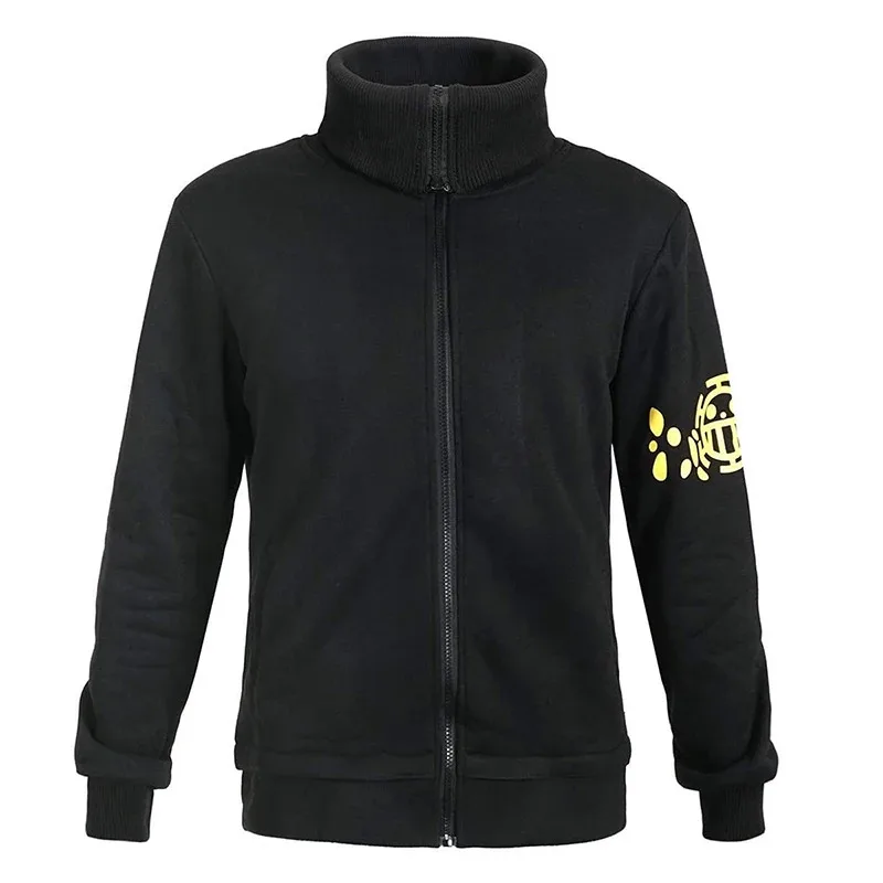 

Костюм Bear's Den в стиле аниме для косплея на Хэллоуин, теплый костюм Trafalgar D. Law Black с высоким C, новинка 2025 г.
