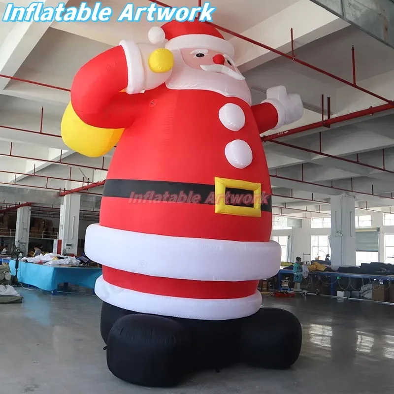 Customized Airblown Inflatable Santa for Giant Inflatable Christmas Decorations Toy