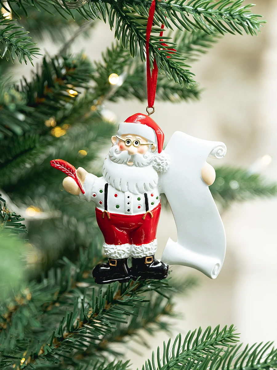 

Christmas Tree Pendant Resin Old Man Foreign Trade