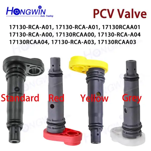 1/2/5 Uds 17130-RCA-A02 17130-RCA-A01 para Honda Acura RDX Honda Odyssey Pilot Ridgeline 3,0 3,5 válvula PCV de colores 17130RCAA02
