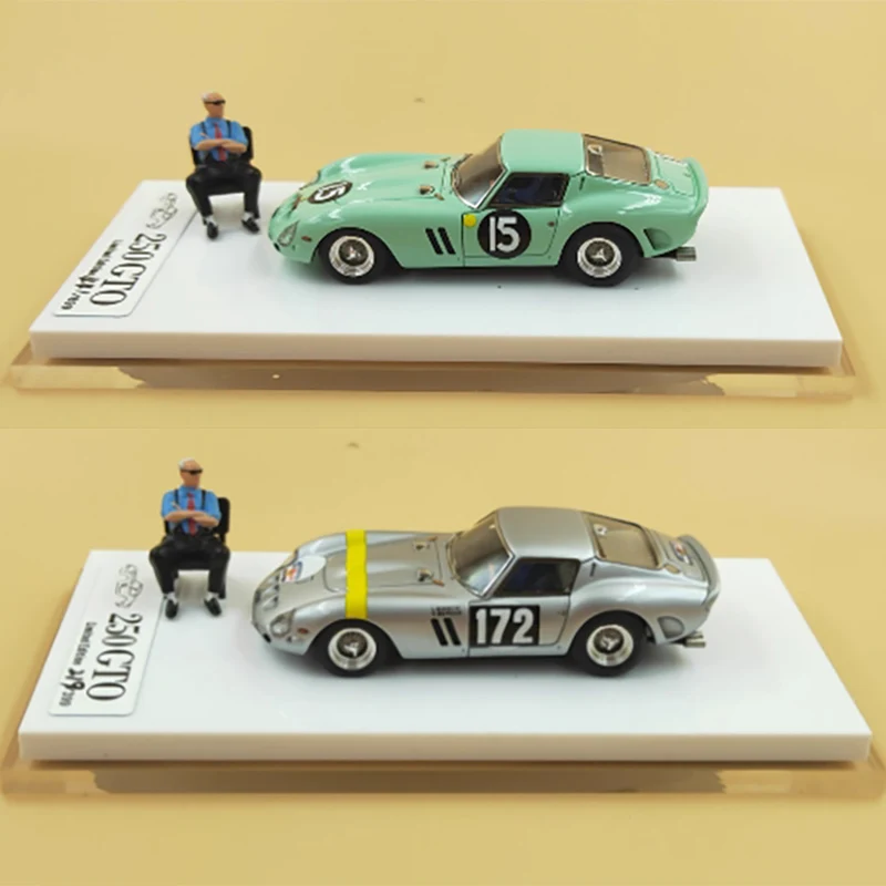 JEC Resin 1:64 Scale 250 GTO 3505GT Car Model Adult Classic Collection Souvenir Display Gift Boy Toy