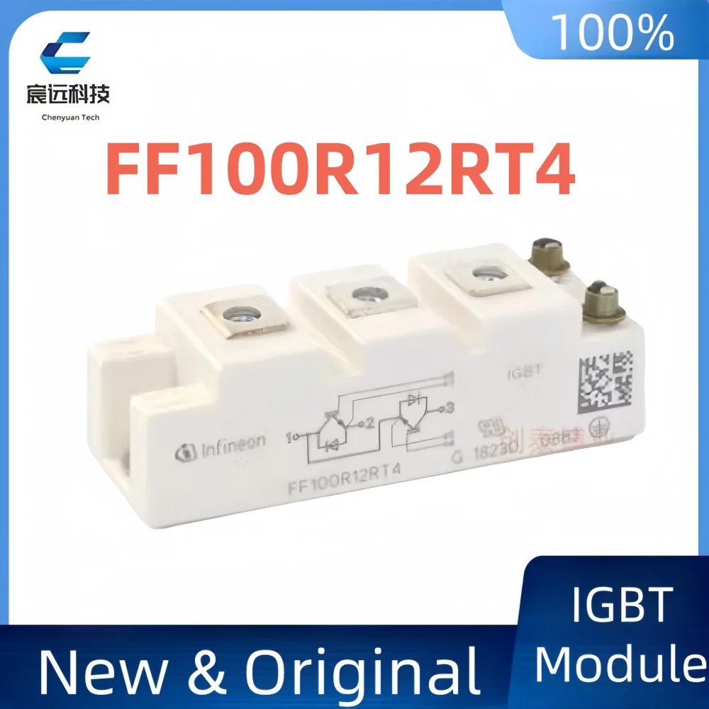 

FF100R12RT4 New Original IGBT Power Module 1200V 100A 555W Infineon IGBT Module FF100 R12RT4 FF100R12RT4HOSA1 FF100R12RT4