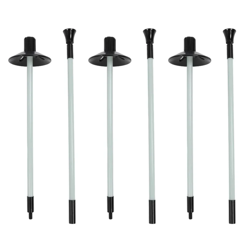 

3PCS Golf Flagstick Nylon Fiberglass 2 Section Golf Putting Green Flagpole For Practice