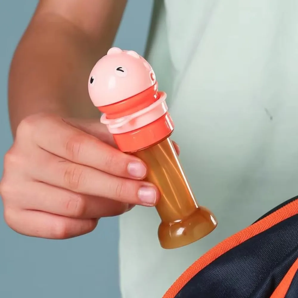 Straw Design Water Bottle Cap Cover Rotary Straw Cover Compact Infant Sip Lid Reusable Spill-Proof Water Bottle Spout Adapter