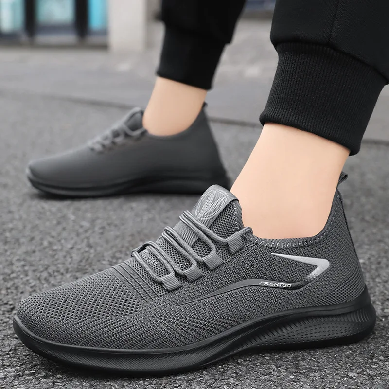 Men's Vulcanize Shoes 2026 New Arrival Spring Driving Flats Breathable Gym Sport Shoes Male Sneakers Lightweight Casual Sneakers