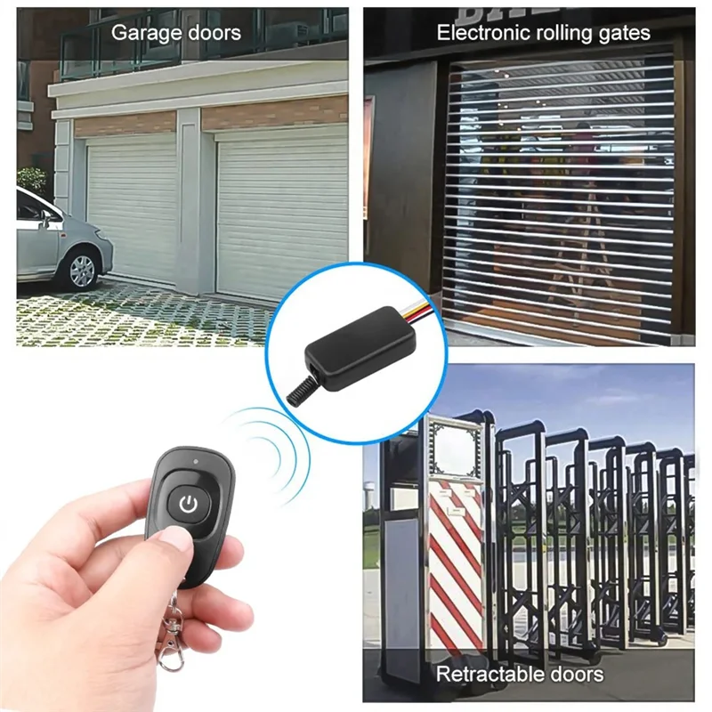 

3CGRO-DC5-12 В мини-реле, пульт дистанционного управления, небольшой контактный код обучения, беспроводной приемник-передатчик ASK 433 МГц