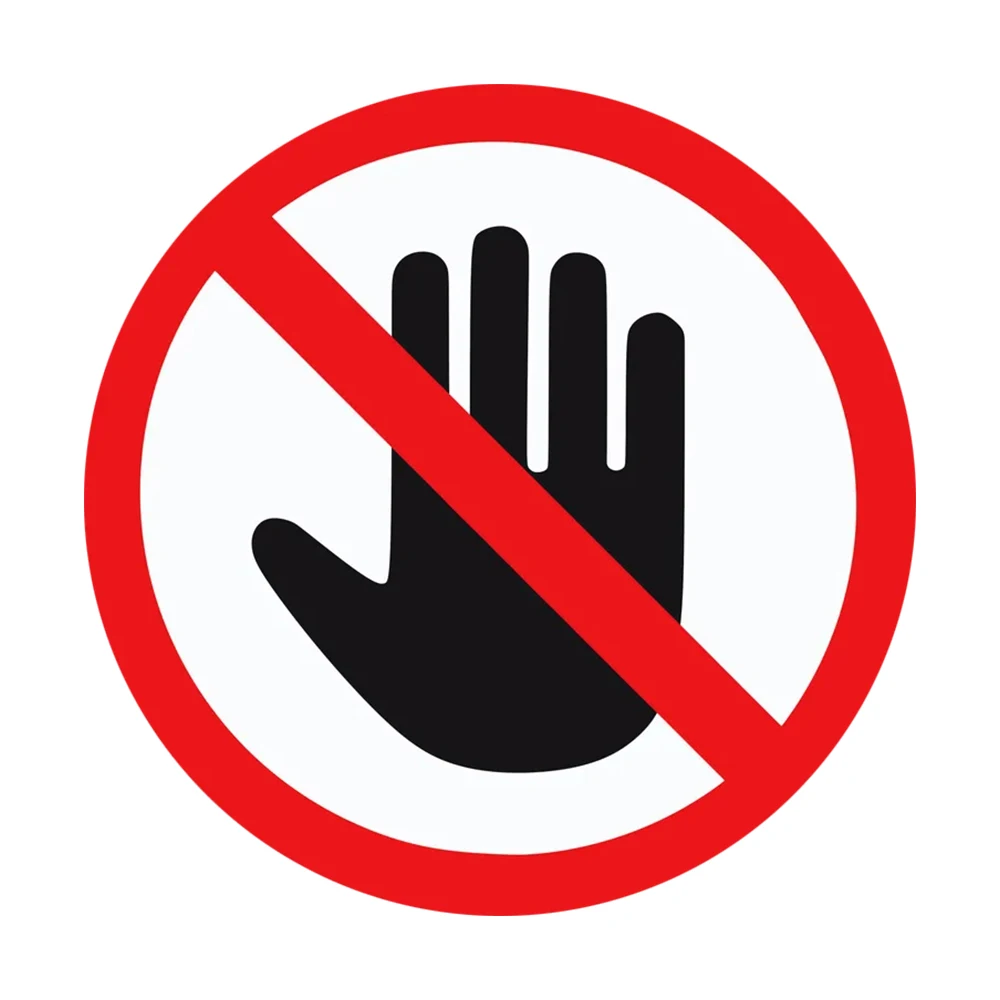 Adesivo para carro Sinal de trânsito Stop, Adesivo à prova d'água, Acessórios decorativos para exterior, Usado em motocicletas, laptops.