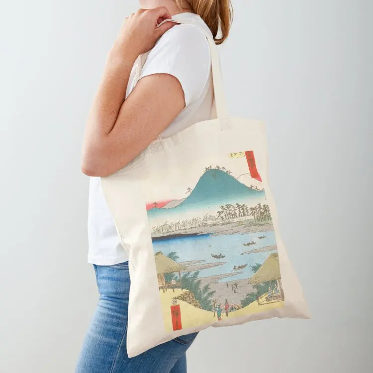 

Kanbara and Mount Fuji Tote Bag Women's shopper Big bag women personalized tote Lady bag