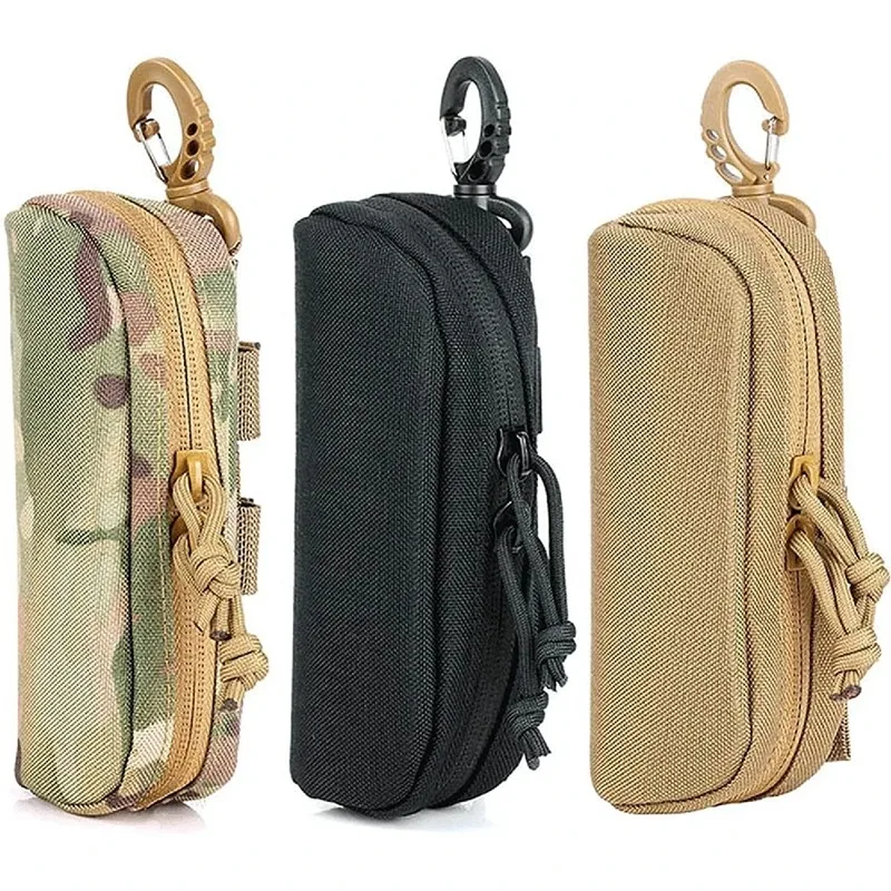 1PC MOLLE Eyeglass Case Hunt Shockproof Protective Goggles Box Portable Outdoor Sunglasses Case Glasses case