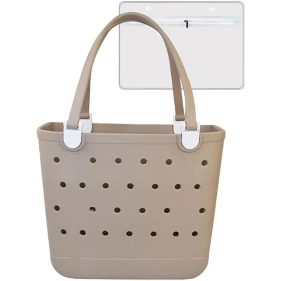

Beach Tote Bag, Original Large Rubber Beach Bag for Women, Pool Bag