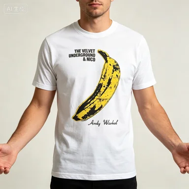 Retro Tee Vintage Pop Art Banana Print 2026 Edition Unisex Tshirt Gift for Him Retro Art Signature Graphic For Family Matching
