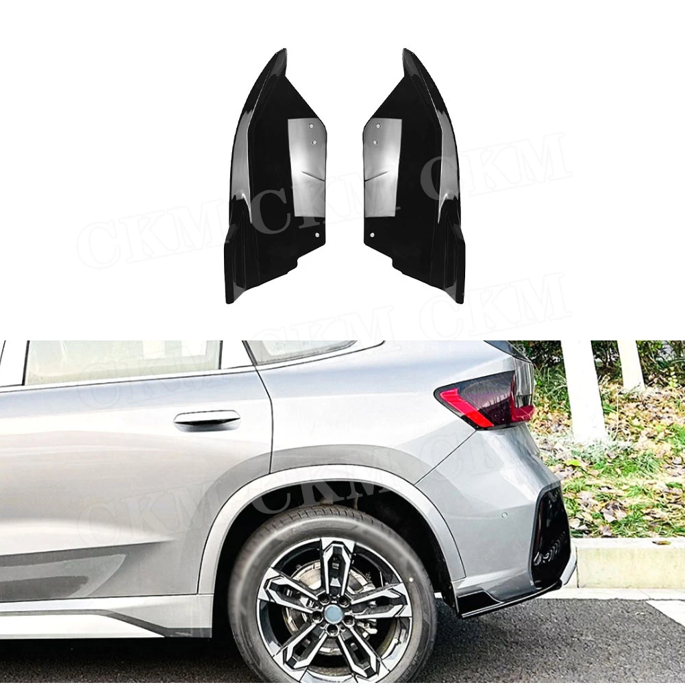 

CKMUUER ABS Body Kits for BMW X1 IX1 U11 M Sport 2023+ Rear Splitters Rear Bumper Lip Splitters Aprons Flaps Car Accessories