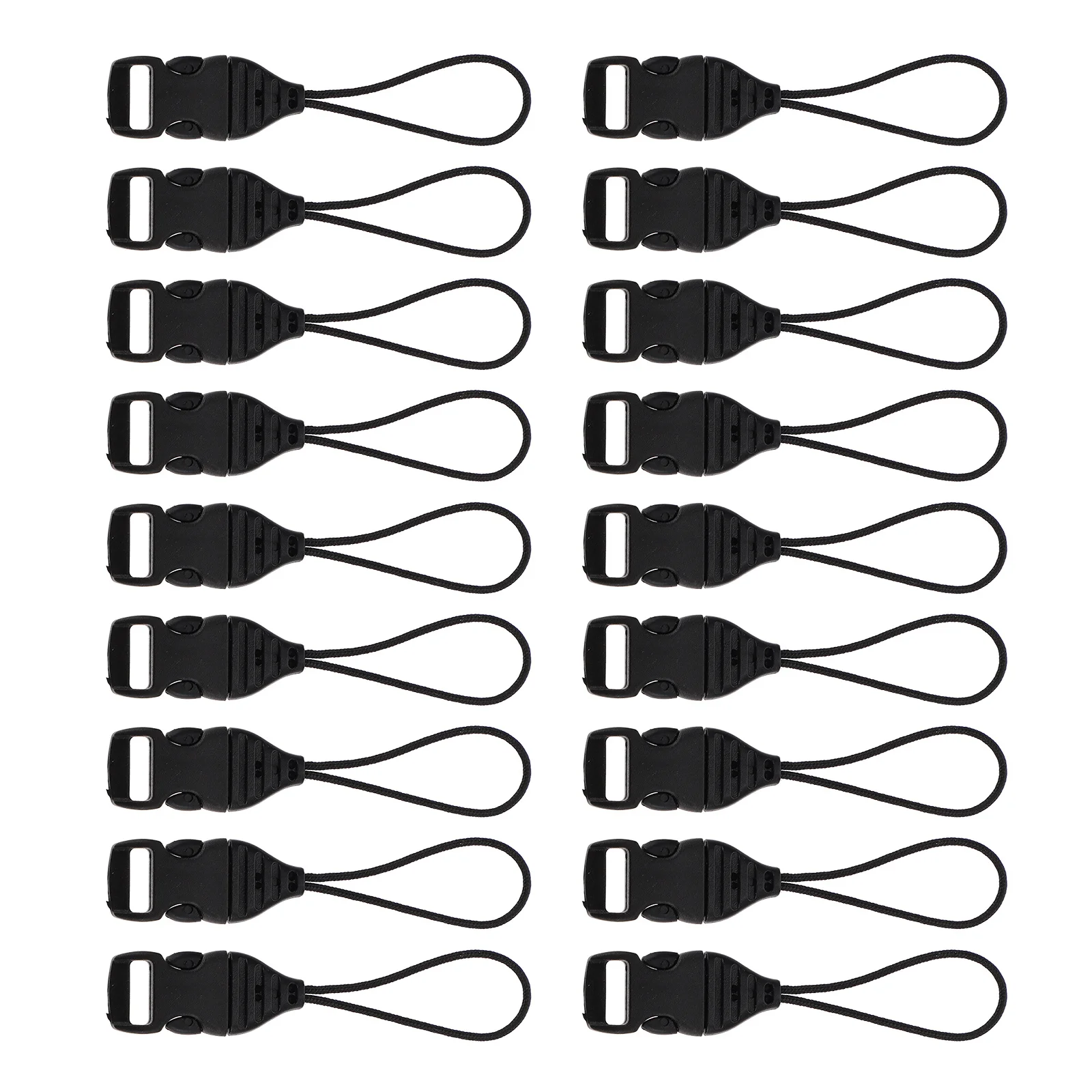 

50Pcs Universal Fit Small Snap Buckles 10mm for Backpacks Purse Fasteners Anti Lost Phone Wrist Straps Lanyard