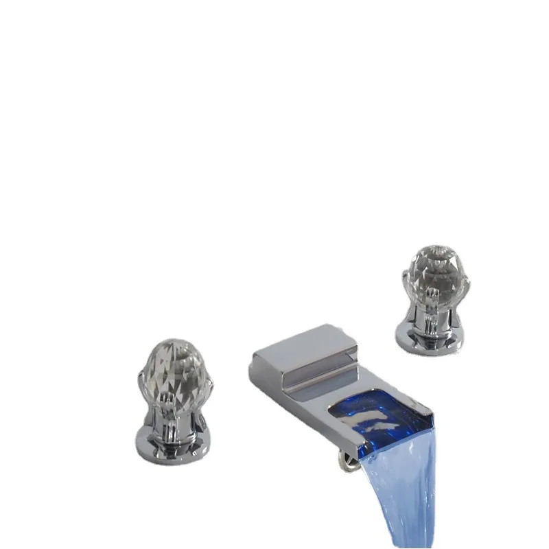 

Temperature control, faucet, all copper, washbasin, faucet, hot and cold.